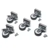 Liebherr Jeu de 5 Roulettes Ø 100 mm pour armoire froide 2 portes