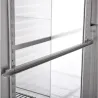 Liebherr Glissiere Inox gauche en U pour modèles 2 portes