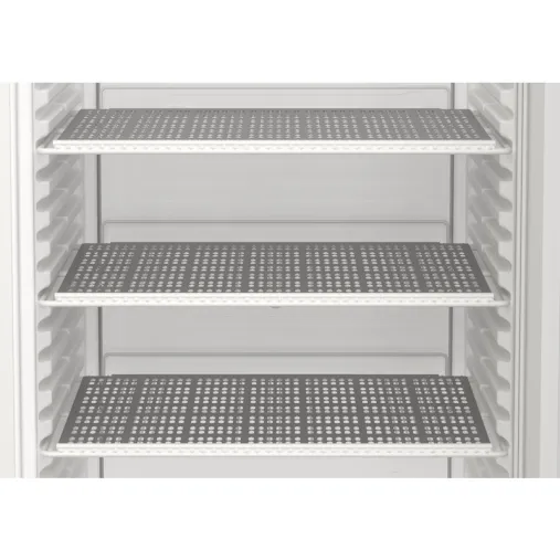 Liebherr tôle inox perforée à poser sur grille pour armoire froide MRF en situation
