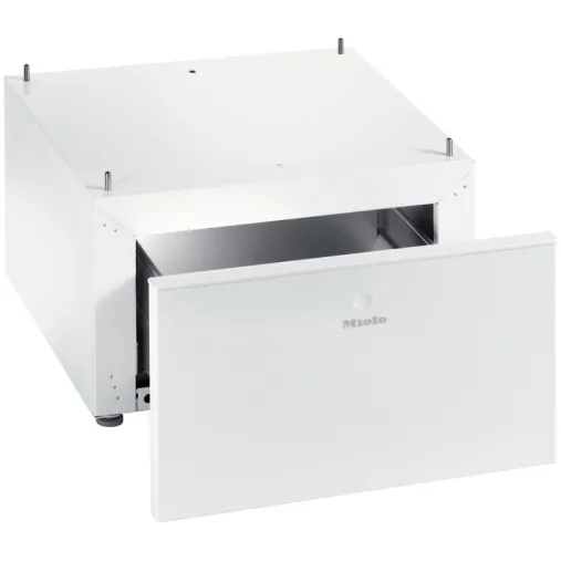 Miele APCL 041 socle avec tiroir pour un chargement et déchargement ergonomiques du lave-linge/sèche-linge Miele SmartBiz. Miele APCL 041 socle avec tiroir pour un chargement et déchargement ergonomiques du lave-linge/sèche-linge Miele SmartBiz.