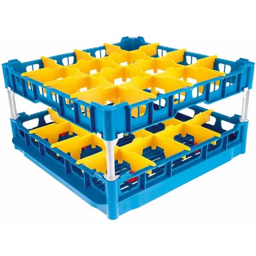 Miele U 644-S Panier Base Inclinée 16 Verres 500x500 pour lave-vaisselle professionnel Miele