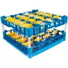 Miele U 645-S Panier Base Inclinée 20 Verres 500x500 pour lave-vaisselle professionnel Miele