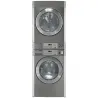 LG Colonne Laveuse + Séchoir 11 Kg Giant PRO avec Monnayeur Double Intégré