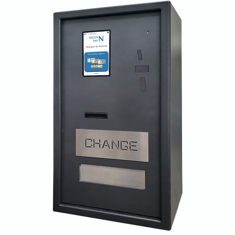 Distributeur de pièces de monnaie pour le transport Hub ATM