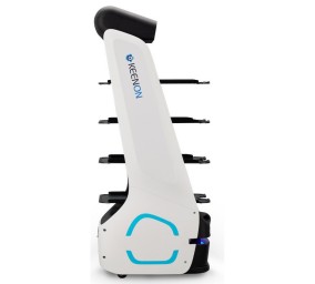 Keenon T5 Pure Laser - robot de livraison professionnel pour hôtels, restauration et hôpitaux.
