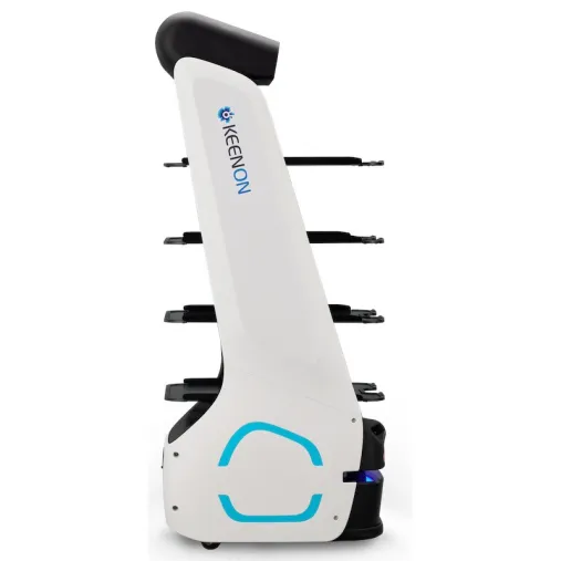 Keenon T5 Pure Laser - robot de livraison professionnel pour hôtels, restauration et hôpitaux.