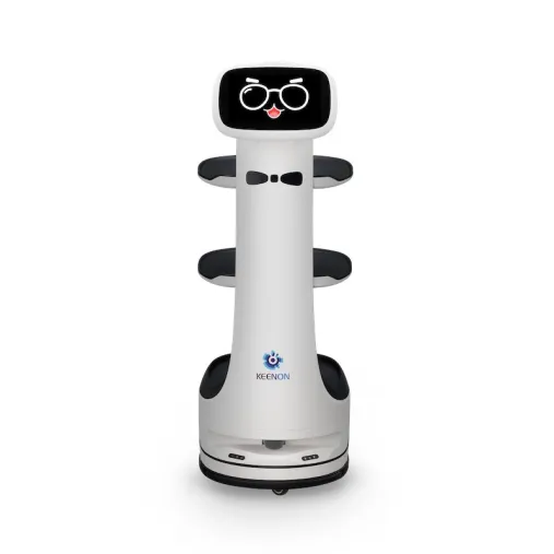 Keenon T8 Pure Laser - robot de livraison professionnel pour hôtels, restauration et hôpitaux.