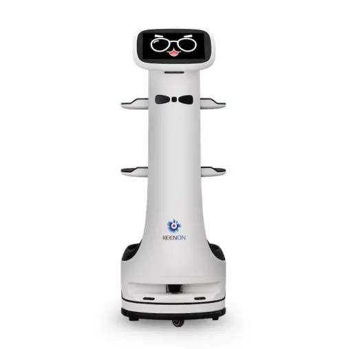 Keenon T8 Pure Laser - robot de livraison professionnel pour hôtels, restauration et hôpitaux.