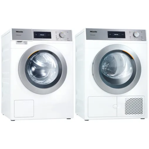 Miele PWM 307 + PDR 307 Blanc ensemble de lavage professionnel Miele PWM 307 + PDR 307 Blanc ensemble de lavage professionnel