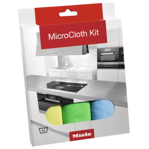 Miele Kit MicroCloth - lingettes nettoyantes pour électroménager (3 pièces) Miele Kit MicroCloth - lingettes nettoyantes pour électroménager (3 pièces)
