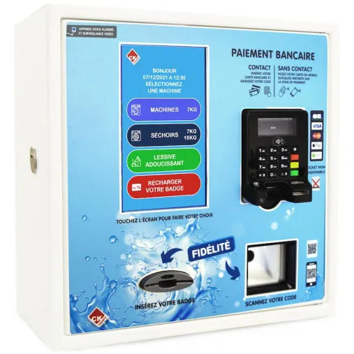 CKSquare Myosis TAP | Centrale de paiement avec écran tactile et paiement sans contact CKSquare Myosis TAP | Centrale de paiement avec écran tactile et paiement sans contact