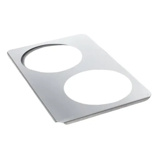 Rational plaque de support GN 1/1 pour 2 grands plats à rôtir et à patisserie Rational plaque de support GN 1/1 pour 2 grands plats à rôtir et à patisserie
