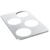 Rational plaque de support GN 1/1 pour 4 petits plats à rôtir et à patisserie