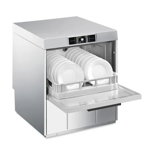 SMEG UG520DSL Lave-verres Professionnel ouvert de coté