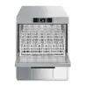 SMEG UG520DL Lave-verres Professionnel ouvert avec verres
