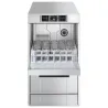 SMEG UG425DS Lave-verres Professionnel ouvert avec verres