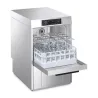 SMEG UG415D-1 Lave-verres Professionnel ouvert avec verres