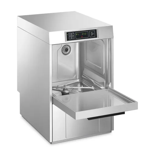 SMEG UG415D-1 Lave-verres Professionnel ouvert