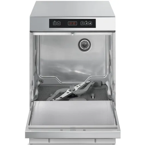 SMEG SPG405S Lave-verres Professionnel ouvert de face