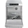 SMEG SPG405S Lave-verres Professionnel ouvert de face