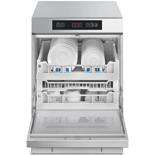 SMEG SPG405 Lave-verres Professionnel Ouvert de face