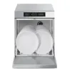SMEG UG401DMS Lave-Verres Professionnel ouvert avec verres