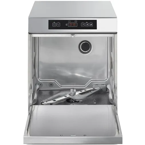 SMEG UG401DMS Lave-Verres Professionnel ouvert de face