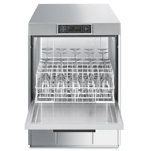Smeg UD510DS ouvert avec verre