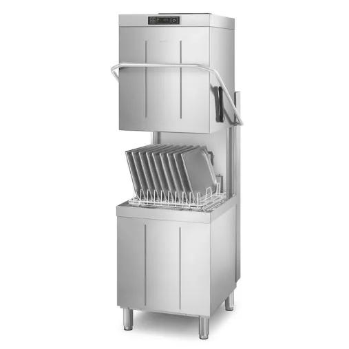 Smeg SPH515SH Ouvert avec plateaux