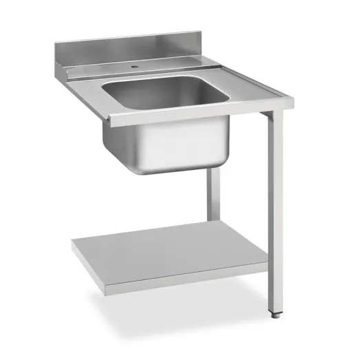 Smeg WT5700SR Table d'entrée pour pour lave-vaisselle professionnel