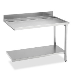 Smeg WTX51200R Table d'entrée pour pour lave-vaisselle professionnel