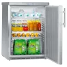 Liebherr FKUv 1660 Petit réfrigérateur professionnel table top inox en situation