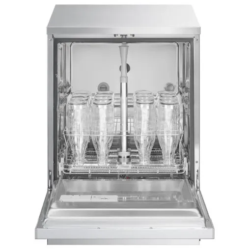 SMEG SWT260-1 Lave-vaisselles à renouvellement d'eau Professionnel Ouvert avec verres