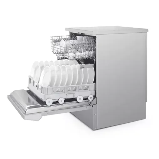 SMEG SWT260D-1 de coté ouvert avec ustensile