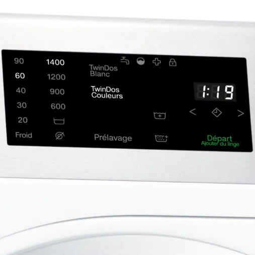 Miele PWM 1108 TwinDos SmartBiz | Lave-linge semi-professionnel 8 Kg |