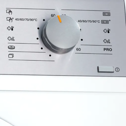 Miele PWM 506 MOPSTAR 60 Blanc Pompe de Vidange Bouton de commande