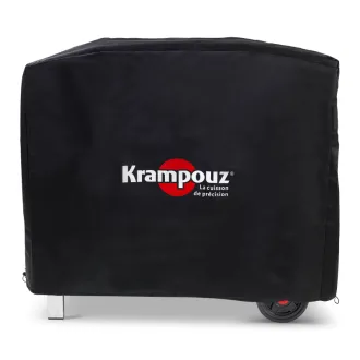 Krampouz Housse pour Chariot Plein Air - Tablettes rabattues