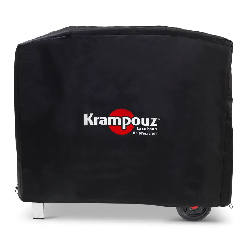 Krampouz Housse pour Chariot Plein Air - Tablettes rabattues