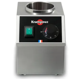Krampouz Chauffe chocolat - Chauffe sauce simple avec Bouteille