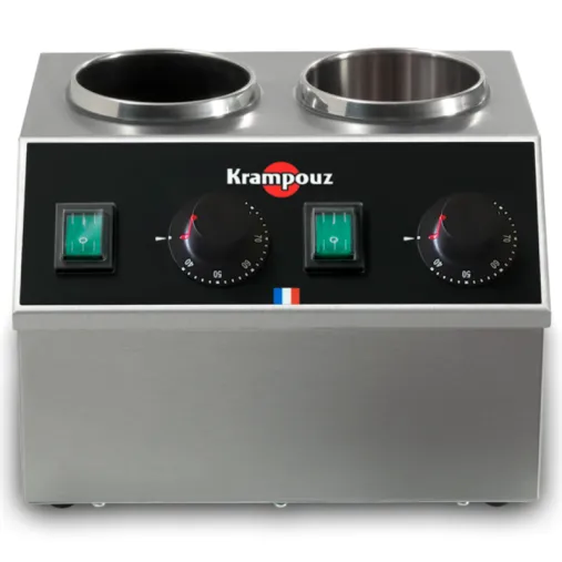 Krampouz Chauffe chocolat - Chauffe sauce double Krampouz Chauffe chocolat - Chauffe sauce double