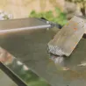 Krampouz Plancha électrique petit modèle nettoyage