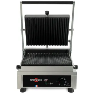 Krampouz Contact grill Panini small plaques striées