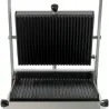 Krampouz Contact grill Panini small plaques striées Ouverture