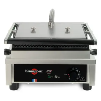 Krampouz Contact grill Panini small plaques lisses