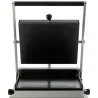 Krampouz Contact grill Panini small plaques lisses Ouverture