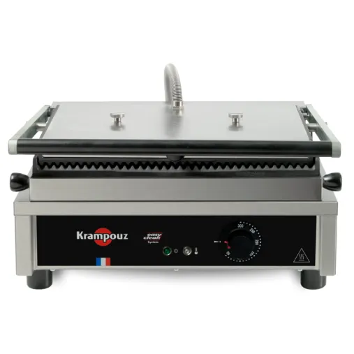 Krampouz Contact grill Panini medium plaques striées Krampouz Contact grill Panini medium plaques striées