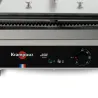Krampouz Contact grill Panini medium plaques striée-lisse Bouton de commande