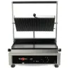Krampouz Contact grill Panini medium plaques striée-lisse Ouvert