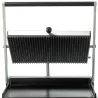 Krampouz Contact grill Panini medium plaques striée-lisse Ouverture