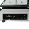 Krampouz Contact grill Panini large plaques striée-lisse Bouton de commande